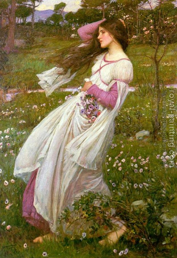 John William Waterhouse : Windswept John William Waterhouse : Windswept